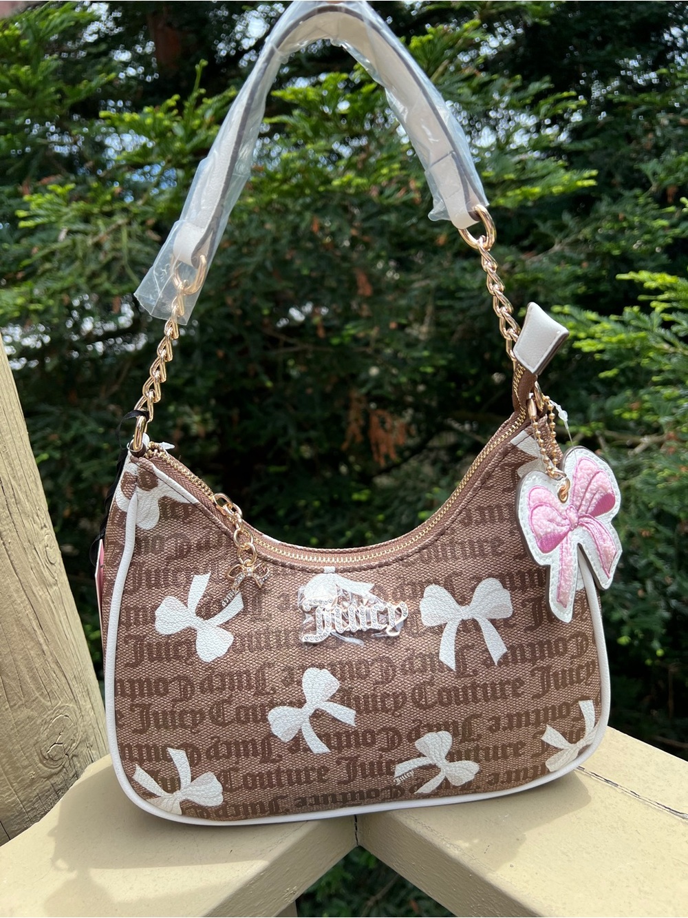 Juicy Couture simply sweet coho chestnut/white